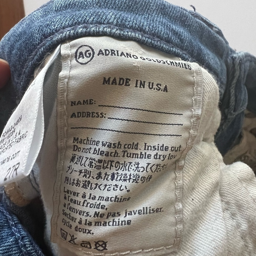 EUC Women's Adriano Goldschmied Super Skinny Size 27/30" Inseam (A2) - Picture 11 of 12